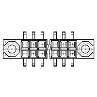 Nanonics - TE Connectivity 534286-9 Socket Assembly 26 MODIV VERT DR 100CL/SFMNT