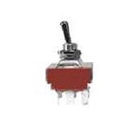 NKK Switches S49R Medium capacity standard size toggles 4PDT ON-OFF-(ON) SOLDER LUG