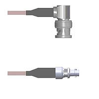 Amphenol Custom Cable Q-0F00S000H018i RF Cable Assemblies BNC-RP/HDBNC-SJB G142 18I