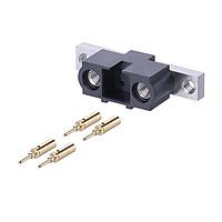 Harwin M80-5C10405MU Connector Kits 2+2 Pos M24-28AWGCableKitRearPanelMount
