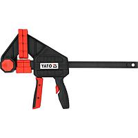YATO YT-63881 Heavy-Duty Quick Clamp (200mm, 600lbs, 93x40mm)