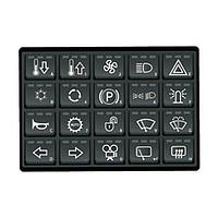 Grayhill 3K120-4RC3AG Keypads ASM,KEYPAD,STD,20BTN