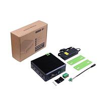 Seeed Studio 110110188 Single Board Computers reComputer  Industrial  J2011- Fanless Edge AI Device with Jetson Xavier NX 8GB module, Aluminum case with passive cooling, 2xRJ45 GbE, 1xRS232/RS-422/RS-485, 4xDI/DO, 1xCAN, 3xUSB3.2, Pre-installed JetPack System