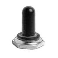 APEM U1024-6 Boot RED BOOT W/BLK NUT