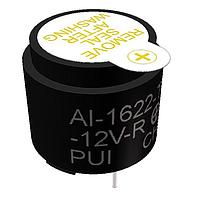 PUI Audio AI-1622-TWT-12V-R Electromechanical 12V 85dBA 2200Hz