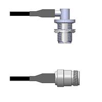 Amphenol Custom Cable Q-1S01W0008072i RF Cable Assemblies N-RJB/N-SJ RG58 72I
