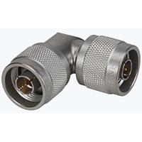 HUBER+SUHNER 52_N-50-0-4/133_UE RF Adapters - In Series N plug(m) to N plug(m) right angle