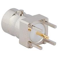 Amphenol RF 031-70249 PCB Connectors MINI BNC PCB JACK 75ohm Ni PLATED