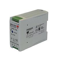 Carlo Gavazzi SPD24601 Switching Supplies Switching Power Supply, AC/DC, 60W, 24V, Screw Terminals, IP20, DIN-Rail Mounting, Over-load, Over-voltage and Short-circuit Protections, 40.5x90x114mm housing
