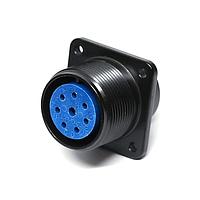 Amphenol Industrial 97-3102A-18-8S(621) Connectors 8P Sz 18 Box Mount Socket Recept Solder