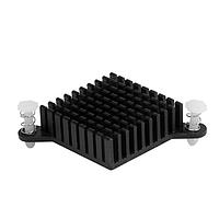 Same Sky (formerly CUI Devices) HSB25-282810 Component heat sink, BGA, 28.5 x 28.5 x 10 mm, mounting holes