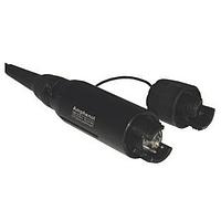 Amphenol FSI EB4H8000-343 Fiber Optic Connectors EB4H8000-3433, REC, BLK ALUM,