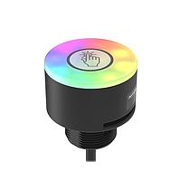 Banner Engineering K50PTCAMRGB7A Pro Touch Audible Button K50 Pro Compact Touch: 7-Color RGB Touch Sensor with Audible; 12-30 V dc; Polycarbonate; IP67 IP69K; Bimodal, NO, Momentary; Multicolor; 2 m (6.5 ft) Integral Cable