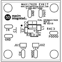 Maxim Integrated MAX17620EVKIT# Voltage Regulator - Switching Regulator EVKIT for 5.5V, 600mA 4MHz Synchronous B