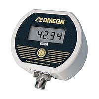 OMEGA DPG3500B-30INHGVAC Digital Pressure Gauge with Min/Max Readings & NEMA 4X Case (Vacuum, -30 inHg, NPT Male, 1/4 in, IP66)