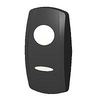 Carling Technologies VVG9C00-000 Actuator V-Series Rocker Only Black Contura V Rocker, with White Lens