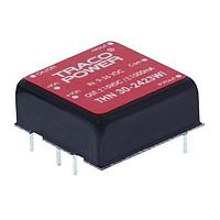 TRACO Power THN 30-4811WI Isolated Product Type: DC/DC; Package Style: 1"x1"; Output Power (W): 30; Input Voltage: 18-75 VDC; Output 1 (Vdc): 5; Output 2 (Vdc): N/A; Output 3 (Vdc): N/A