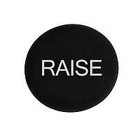 Eaton M22-XD-S-GB17 Pushbutton Button Plate FLSH BLK ETCHED BUTTON FOR NON-ILL PB