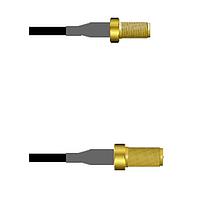 Amphenol Custom Cable Q-2V0710003096i RF Cable Assemblies SMA-SJ/SMA-SJ G174 96I