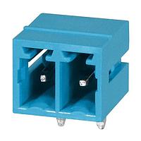 Same Sky (formerly CUI Devices) TBP02R1-381-02BE Headers Terminal block, pluggable, 3.81, receptical, 2 pole, blue
