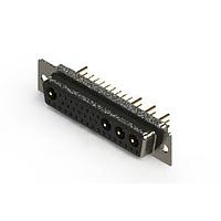 EDAC 628-36W4224-7N1 Mixed Contact D-Sub Connectors Vertical Combo Dsub