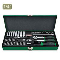 TOPTUL GCAD5005 - 50PCS 1/4inch DR. Socket Set (METRIC)
