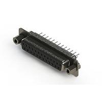 EDAC 628-025-620-063 D-Sub Connectors - Standard Density Vertical Metal Body D-Sub Connector