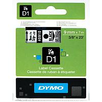 DYMO 63020715 Labelmanager D1 Black/Clear Tape (19mm x 7m)