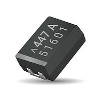 KYOCERA AVX TCJK475M010R0500E Tantalum Capacitors 10V 4.7uF 20% 1206 E SR=500mOhm Black Res