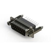 EDAC 627-015-261-057 D-Sub Connectors - Standard Density Vertical Metal Body D-Sub Connector
