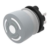EAO 84-6840.0020 Stop Switches E-stop, Grey, 2N QC