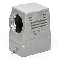 AMP Connectors - TE Connectivity T1330060132-000 Hoods High Construction Hood M32 Side Entry