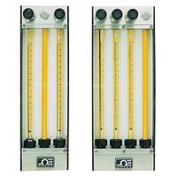 OMEGA FL-6GP-02SA-02SA-02SA-NIST Multi-tube and Gas Proportioning Variable Area Flow Meters (1324 cm³/min, 1/8 in, NPT Female)