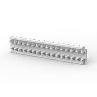 AMP Connectors - TE Connectivity 1-643071-6 Accessories STRAIN RLF COVER 16P Feed-Thru