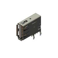 EDAC 690C104-234-020 USB Type A Connectors USB Type-A Au flash plating right angle PBT insulator wht