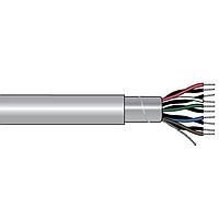 Alpha Wire 2241C SL021 Multi-Conductor Cables 18 AWG, 1 Pair Communication Cable, Shielded, Box of 1000 ft  - Slate