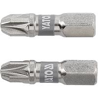 YATO YT-78005 Screwdriver Bits (PZ3x25mm, 1/4")