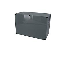 Bud Industries PN-1341-DG Electrical Enclosures IP65 NEMA 4X Box Dark Gray (9.5 X 6.2 X 4.7 In)