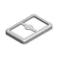 Masach Tech MS209-30F-NS EMI/RFI Shield Frame, Two-Piece 20.9 x 14 x 2.2mm Two-piece Drawn-Seamless RF Shield/EMI Shield FRAME (Nickel-Silver)