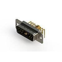 EDAC 629-11W1240-4N1 Mixed Contact D-Sub Connectors Right-angle Power Combo D-Sub Connector