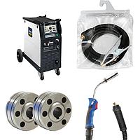 GYS PROMIG 400-4S DUO DV 2 MIG/MAG Welding Machine Set (3ph; 230/400V; 40-350A; aluminum torch 3m)