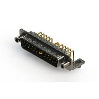 EDAC 629-21W1240-1TD Mixed Contact D-Sub Connectors Right-angle Power Combo D-Sub Connector