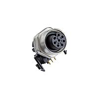 Amphenol LTW M12A-05PFFR-SF7003 Sensor Cables / Actuator Cables M12 Circular Metric Connector, A Code, Metal, 4A, 05 pins, Female Connector, Female Contact, Hexagonal, M12*1.0, Screw Thread, PCB 90 , Receptacle, Front Fastened, IP67 Mated