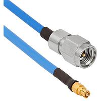 Amphenol SV Microwave FSSMPM-085-MS292-180 RF Cable Assemblies SMPMStraight F 2.92mmStraight M 18"Cable
