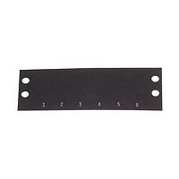 Molex 38009-0377 Marking Strip STRIP MARKER 6 STD