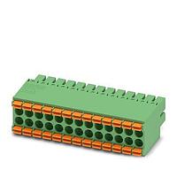 PHOENIX CONTACT 1790218 Plugs 13 Pos 3.5mm Dbl Row Plug 24-16AWG Sprin