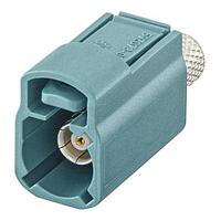 Rosenberger 59K17H-109A4-Z Cable Connectors Jack RG 59Vid0.6/3.7 Cble FullCrimpZWtrBl