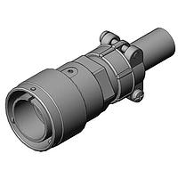 JAE Electronics JK06EH03PN1-F0 Circular MIL Spec Connector 3 Position, Pin, Cable Clamp Plug