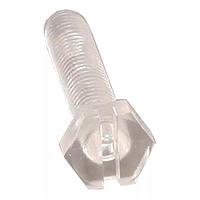 Essentra Components 010440X050PC Hex Slotted Hex Slotted Screw, #4-40 Thread, 1/2 Lg