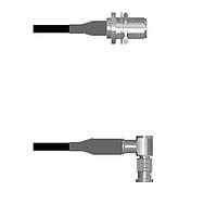 Amphenol Custom Cable Q-2300U000D096i RF Cable Assemblies N-SJB/HDBNC-RP LMR19 96I